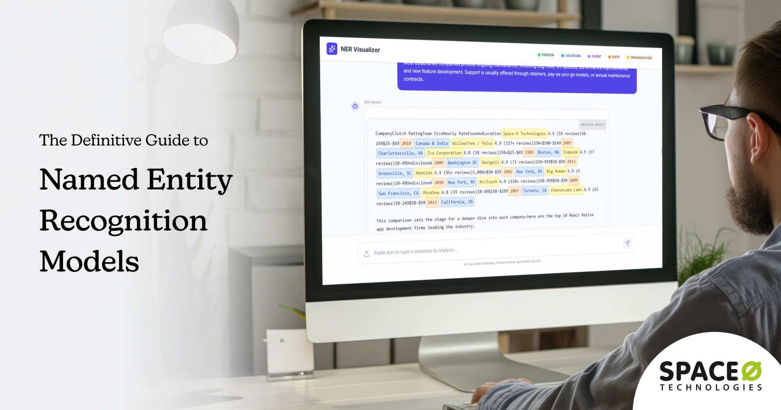 The Definitive Guide to Named Entity Recognition Models