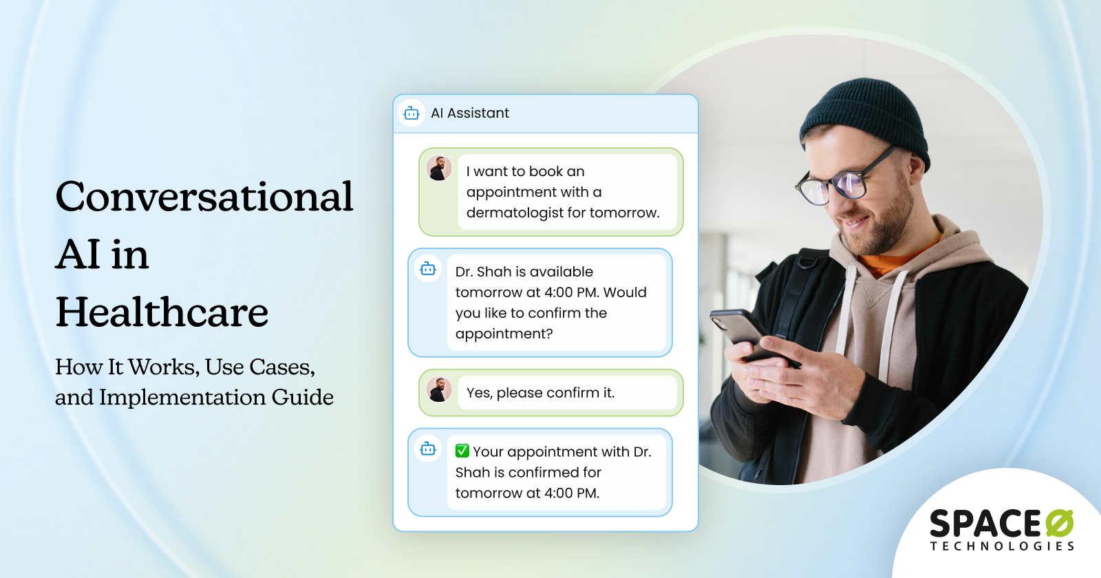 Conversational AI in Healthcare How It Works, Use Cases, and Implementation Guide