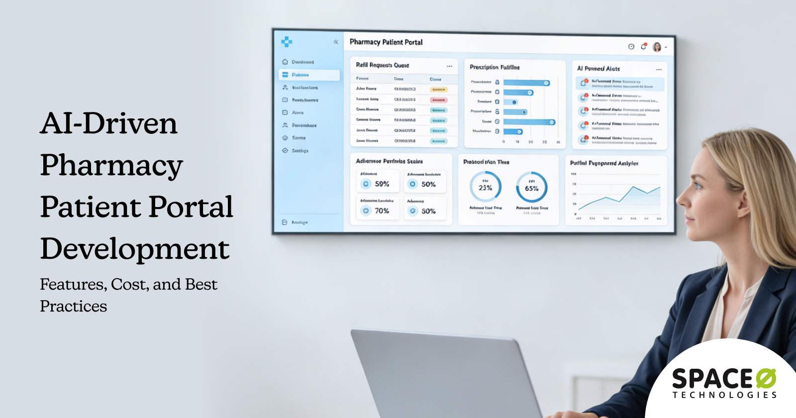 AI-Driven Pharmacy Patient Portal Development